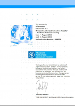 AER_Certificate_2015